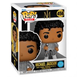MICHAEL JACKSON -  FIGURINE POP! EN VINYLE DE MICHAEL JACKSON - ROCK WITH YOU - VERSION PAILLETÉE (10 CM) 456
