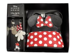MICKEY AND FRIENDS -  MINNIE MOUSE - COFFRET-CADEAU DE 3 PIÈCES AVEC SAC À BANDOULIÈRE -  DISNEY