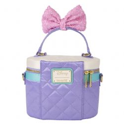 MICKEY ET SES AMIS -  SAC BANDOULIÈRE MATELASSÉ ET À PAILLETTES DAISY -  LOUNGEFLY