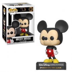 MICKEY MOUSE -  FIGURINE POP! EN VINYLE DE MICKEY MOUSE (10 CM) -  WALT DISNEY ARCHIVES 801