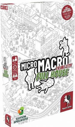 MICRO MACRO: CRIME CITY -  FULL HOUSE (ANGLAIS)