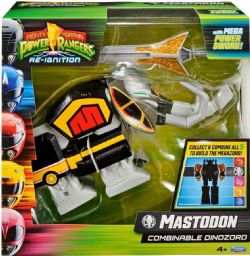 MIGHTY MORPHIN POWER RANGERS -  FIGURINE ARTICULÉE DINOZORD COMBINABLE DE MASTODONTE -  RE-IGNITION