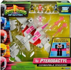 MIGHTY MORPHIN POWER RANGERS -  FIGURINE ARTICULÉE DINOZORD COMBINABLE DE PTÉRODACTYLE -  RE-IGNITION
