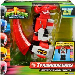 MIGHTY MORPHIN POWER RANGERS -  FIGURINE ARTICULÉE DINOZORD COMBINABLE DE TYRANNOSAURE -  RE-IGNITION