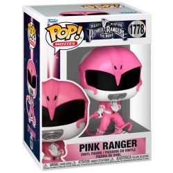 MIGHTY MORPHIN POWER RANGERS -  FIGURINE POP! EN VINYLE DE LA RANGER ROSE - FILM DE 1995 (10 CM) 1778