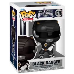 MIGHTY MORPHIN POWER RANGERS -  FIGURINE POP! EN VINYLE DU RANGER NOIR - FILM DE 1995 (10 CM) 1776