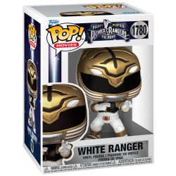 MIGHTY MORPHIN POWER RANGERS -  FIGURINE POP!EN VINYLE DU RANGER BLANC - FILM DE 1995 (10 CM) 1780