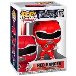 MIGHTY MORPHIN POWER RANGERS -  FIGURINE POP!EN VINYLE DU RANGER ROUGE - FILM DE 1995 (10 CM) 1779
