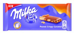 MILKA -  ARACHIDE CARAMEL CROQUANT