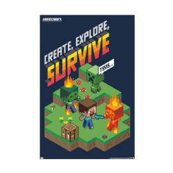MINECRAFT -  AFFICHE 