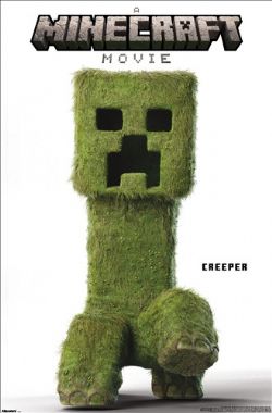 MINECRAFT -  AFFICHE DU FILM - CREEPER (56 X 86.5 CM)
