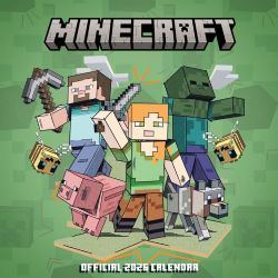 MINECRAFT -  CALENDRIER OFFICIEL 2026 -  TEAM AND CREEPER
