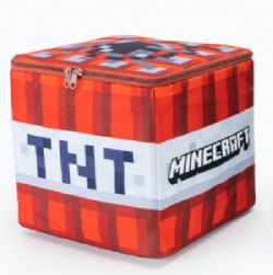 MINECRAFT -  COFFRE DE RANGEMENT TNT EN PELUCHE (20 CM)