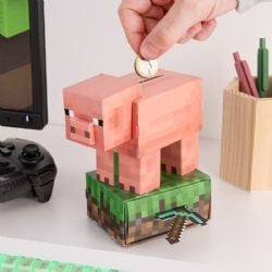 MINECRAFT -  KIT DE CONSTRUCTION DE TIRELIRE COCHON
