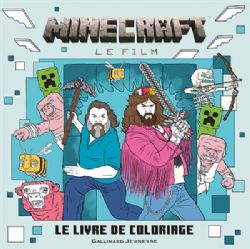 MINECRAFT -  LE FILM - LE LIVRE DE COLORIAGE OFFICIEL (V.F.)