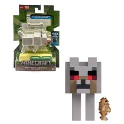 MINECRAFT -  LOUP HOSTILE (8 CM) -  CONSTRUIRE UN PORTAIL