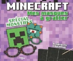 MINECRAFT -  MES MASQUES À GRATTER (V.F.)