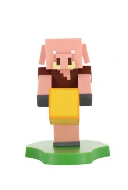 MINECRAFT -  MINI SUPPORT DE PIGLIN POUR TÉLÉPHONE ET ÉCOUTEURS -  CABLE GUYS