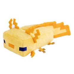 MINECRAFT -  PELUCHE D'AXOLOTL JAUNE (21 CM)