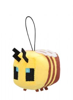 MINECRAFT -  PETITE MASCOTTE EN PELUCHE D'ABEILLE (8 CM)