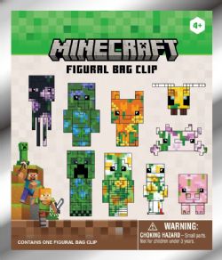 MINECRAFT -  PORTE-CLÉ FIGURINE 3D ALÉATOIRE - SÉRIE 3