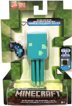 MINECRAFT -  POUPLE LUMINEUX (8 CM) -  CONSTRUIRE UN PORTAIL