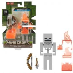 MINECRAFT -  SQUELETTE & FLAME (8 CM) -  MINECRAFT 15 ANS