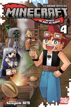 MINECRAFT -  VOYAGE AU BOUT DU MONDE - LE MANGA OFFICIEL (V.F.) 04