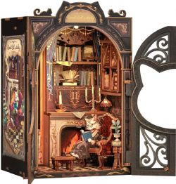 MINI DÉCOR EN BOIS -  ÉTUDE DU COMTE CHAT (108 PIÈCES)