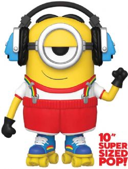 MINIONS -  FIGURINE POP! EN VINYLE DE ROLLER SKATING STUART (25 CM) -  THE RISE OF GRU 906