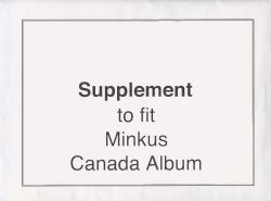 MINKUS CANADA -  SUPPLÉMENT 2023 - NON OFFICIEL (SANS POCHETTES)