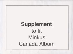 MINKUS CANADA -  SUPPLÉMENT 2024 - NON OFFICIEL (SANS POCHETTES)