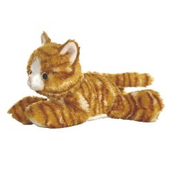 MOLLY LE CHAT ORANGE (20 CM) -  MINI FLOPSIE