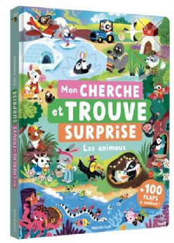 MON CHERCHE ET TROUVE SURPRISE -  LES ANIMAUX (V.F.)