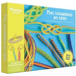 MON COFFRET D'ARTISTE -  MES SCOUBIDOUS EN NÉON (V.F.)