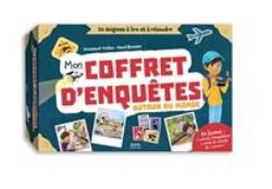 MON COFFRET D'ENQUÊTES AUTOUR DU MONDE -  20 ÉNIGMES À LIRE E À RÉSOUDRE (FRAN
