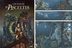 MONDES D'ASCELTIS, LES -  LE FILS D'OBION 2 -  LES EXILES D'ASCELTIS