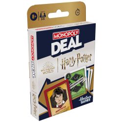 MONOPOLY -  MONOPOLY DEAL HARRY POTTER (ANGLAIS)