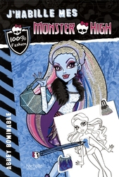 MONSTER HIGH -  ABBEY BOMINABLE -  J'HABILLE MES MONSTER HIGH