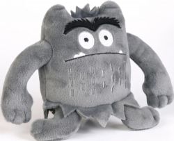 MONSTRE DES COULEURS -  MINI PELUCHE MONSTRE GRIS (14 CM)