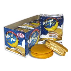 MOON PIE -  MOON PIES AVEC DEUX ÉTAGES DE CREMAGE - BANANE