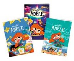 MORTELLE ADÈLE -  LOT DE 3 CAHIERS MORTELLE ADÈLE (V.F.)