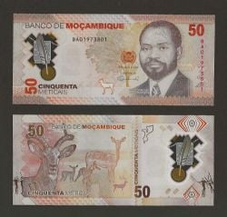 MOZAMBIQUE -  50 METICAIS 2024 (UNC) 156