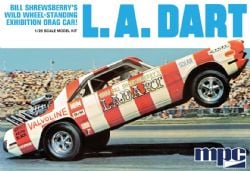 MPC PLASTIC MODEL -  1/25 - DODGE L.A. DART WHEELSTANDER 974