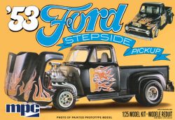 MPC PLASTIC MODEL -  1/25 - FORD STEPSIDE PICKUP 1953 FLIP NOSE -  RETRO DELUXE 1007