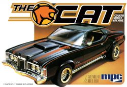 MPC PLASTIC MODEL -  1/25 - MERCURY COUGAR 1973 -  THE CAT 1004