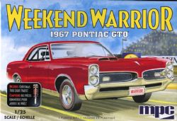 MPC PLASTIC MODEL -  1/25 - PONTIAC GTO 1967 -  WEEKEND WARRIOR 918