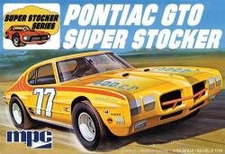 MPC PLASTIC MODEL -  1/25 - PONTIAC GTO SUPER STOCKER 1970 -  RETRO DELUXE 939