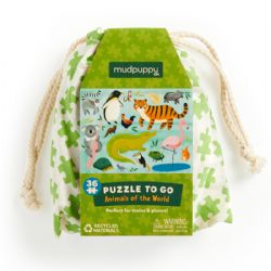 MUDPUPPY -  ANIMAUX DU MONDE (36 PIÈCES) -  JEAN CLAUDE