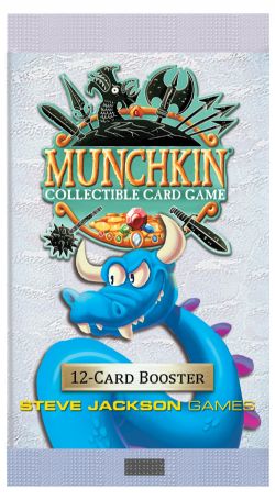 MUNCHKIN COLLECTIBLE CARD GAME -  12-CARD BOOSTER (ANGLAIS)